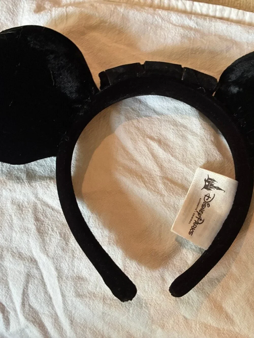 Disney Mouse Ears Headband with Interchangeable Bow Swaps Rare